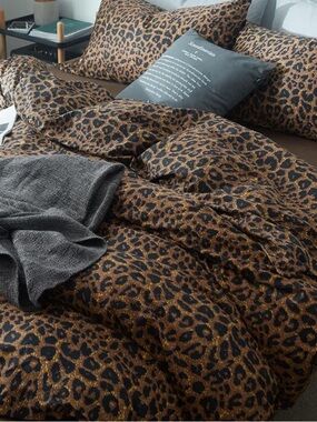Leopard Print Comforter Set Twin Xl